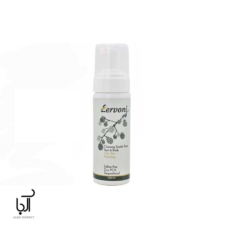 فوم شستشوی پوست چرب لروونی