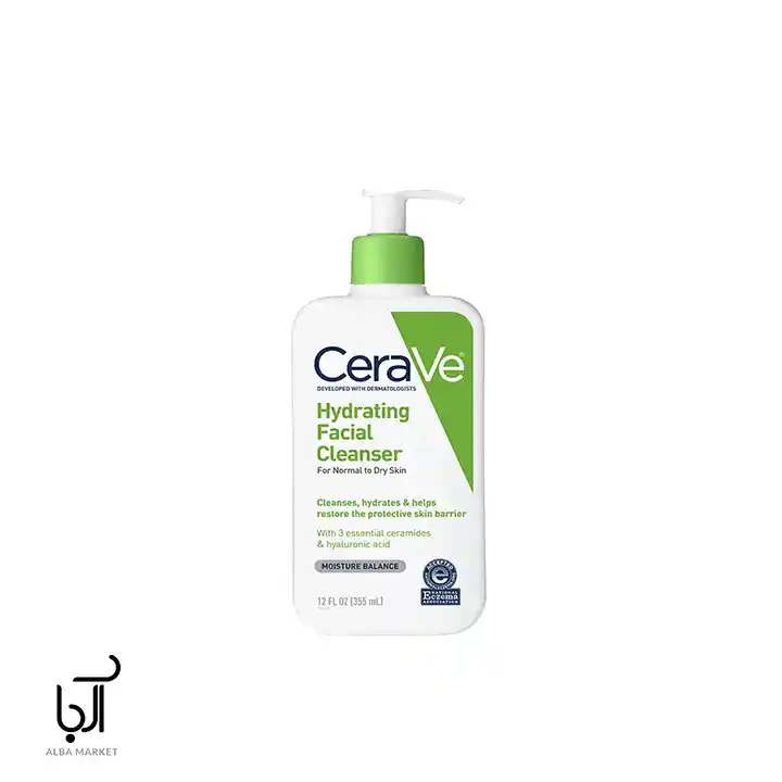 ژل شستشو صورت پوست خشک سراوی