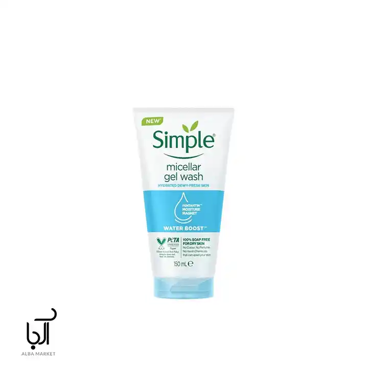 ژل شستشو صورت پوست چرب سیمپل