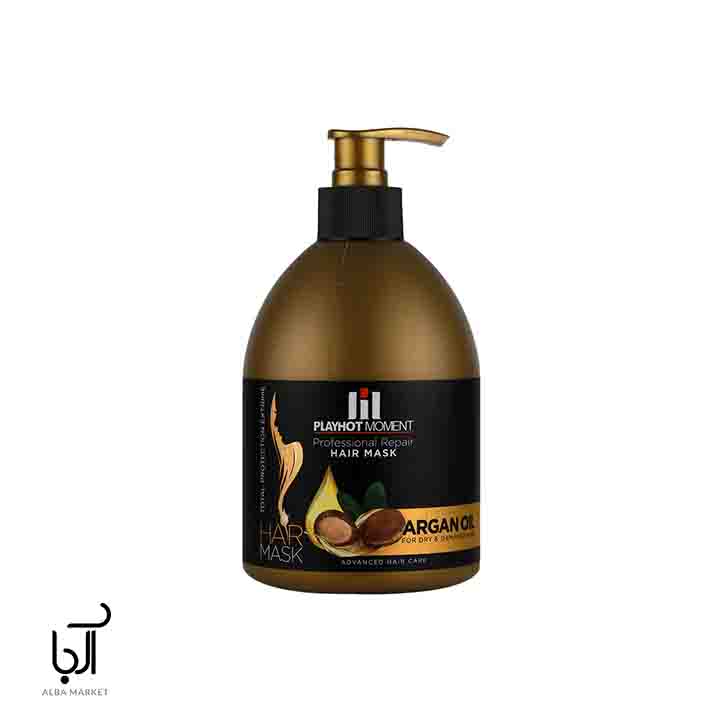 ماسک مو  کننده آرگان پلی هات مومنت