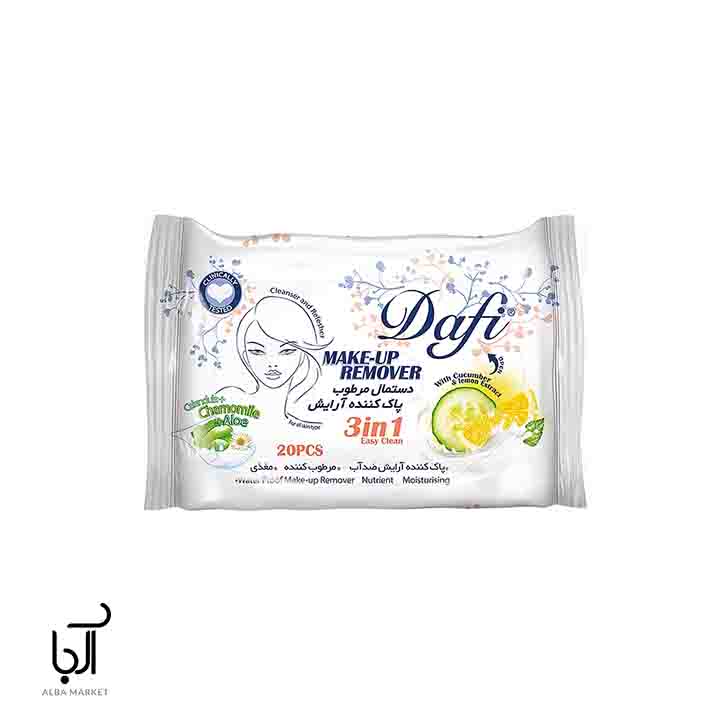 دستمال مرطوب 3in1 دافی