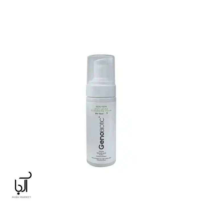 فوم شستشو صورت چرب ضد آکنه ژنو