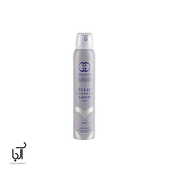 اسپری بدن زنانه اکلت دلوان