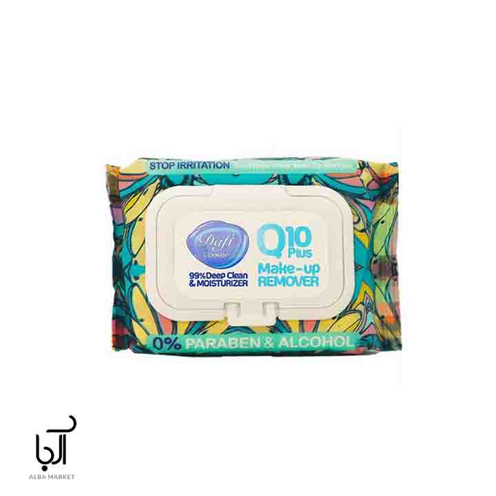 دستمال مرطوب گلی Q10 دافی