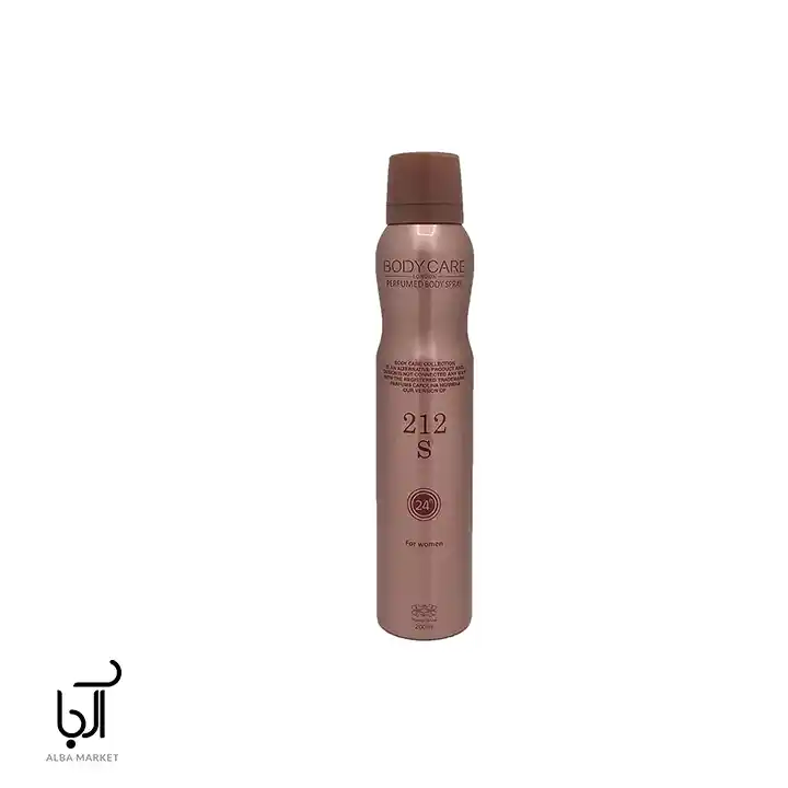 اسپري بدن زنانه 212 بادي کر
