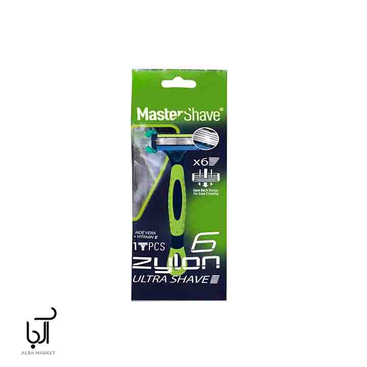 خود تراش 6 لبه زیلون مستر شیو