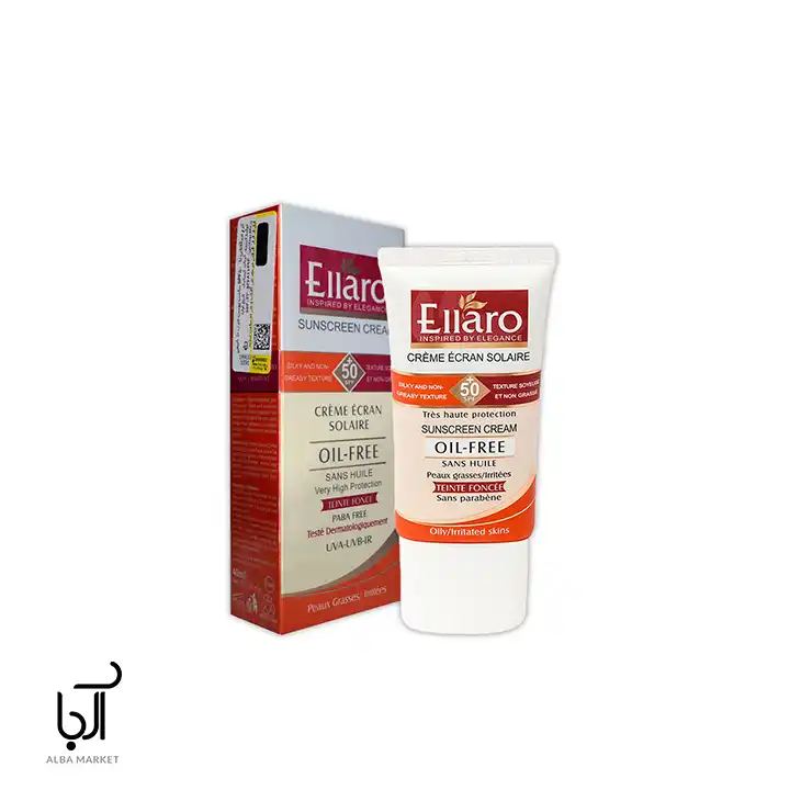 ضد آفتاب بژ طبیعی پوست چرب الارو