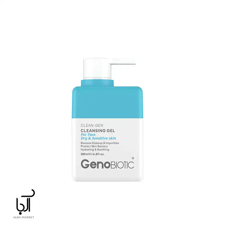 ژل شست و شو صورت پوست خشک ژنو