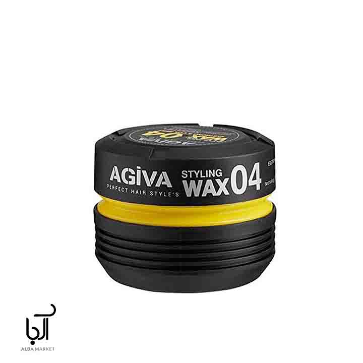 واکس مو مشکی شماره 04 آگیوا