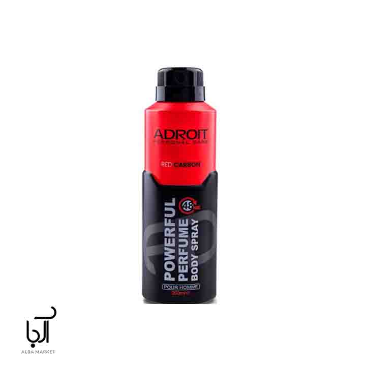 اسپری بدن مردانه رد کربن ادوریت