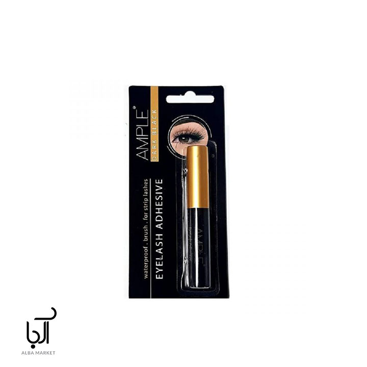 چسب کاشت موقت مژه مشکی امپل