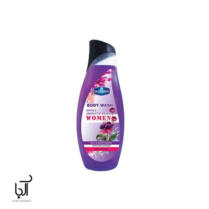 شامپو بدن زنانه رازهای لطافت دکتر درما