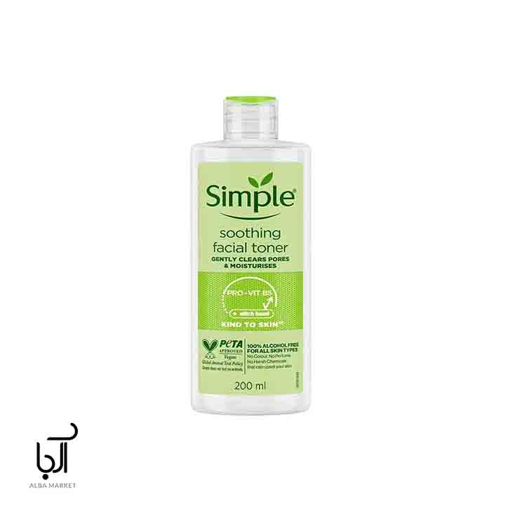 تونر انواع پوست سیمپل