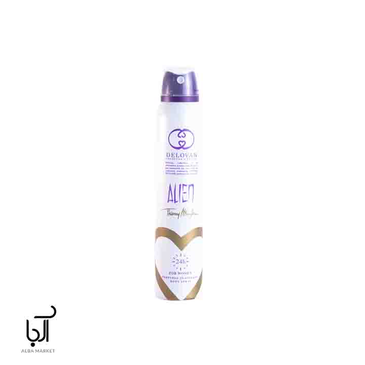 اسپری بدن زنانه الیین دلوان