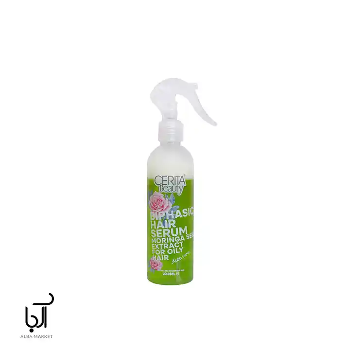 سرم دوفاز موهای چرب سریتا