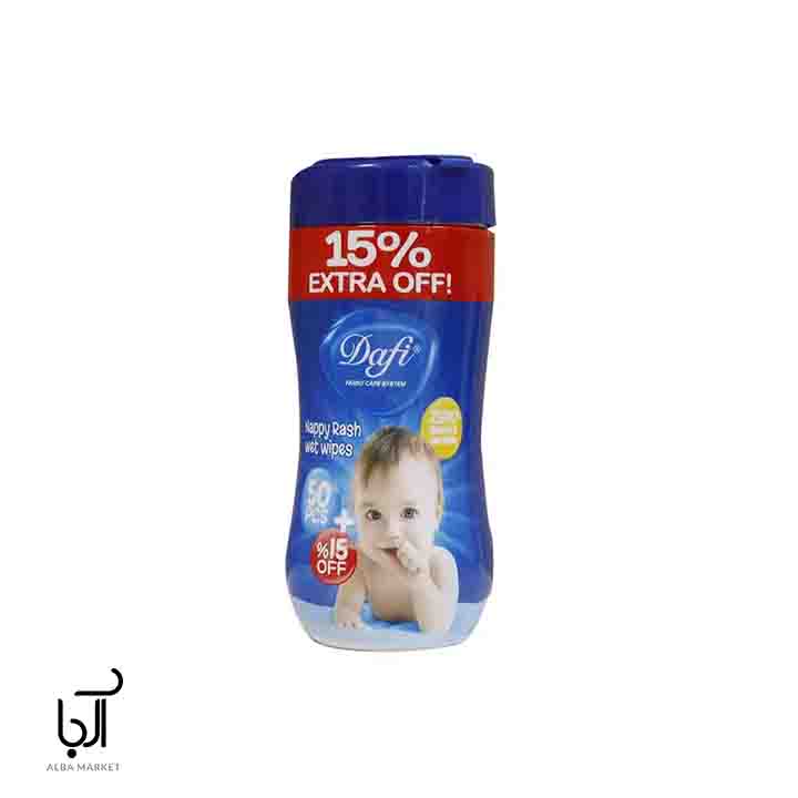 دستمال مرطوب کودک اکسترا دافی