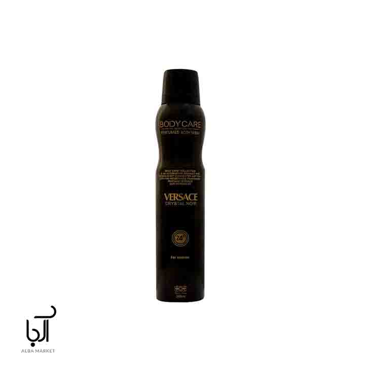 اسپری بدن زنانه ورساچه کریستال نویر بادی کر
