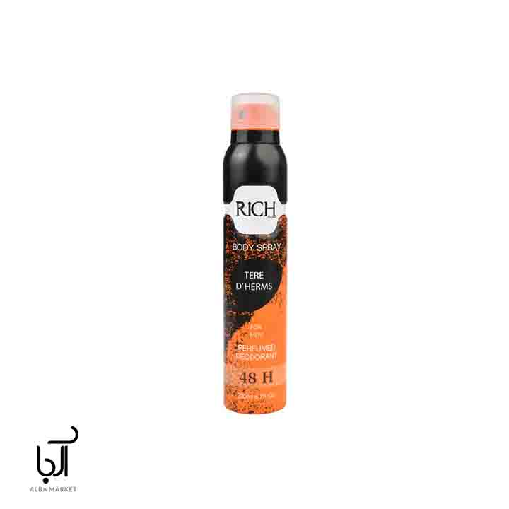 اسپری بدن مردانه تق هرمس ریچ