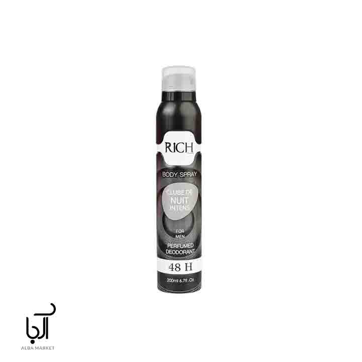 اسپری بدن مردانه کلاب د نایت ریچ